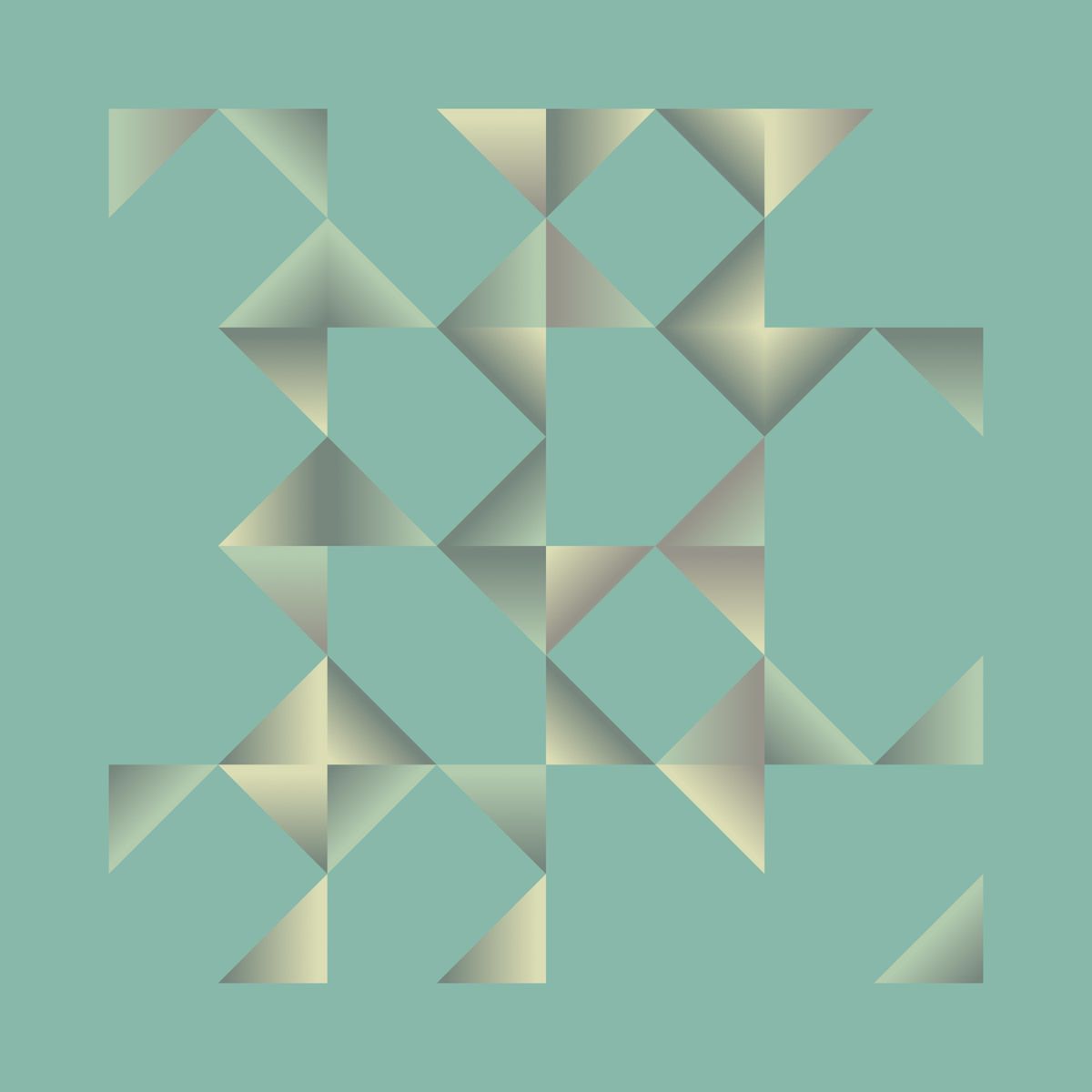 Current Generated image of Shady Triangles artwork